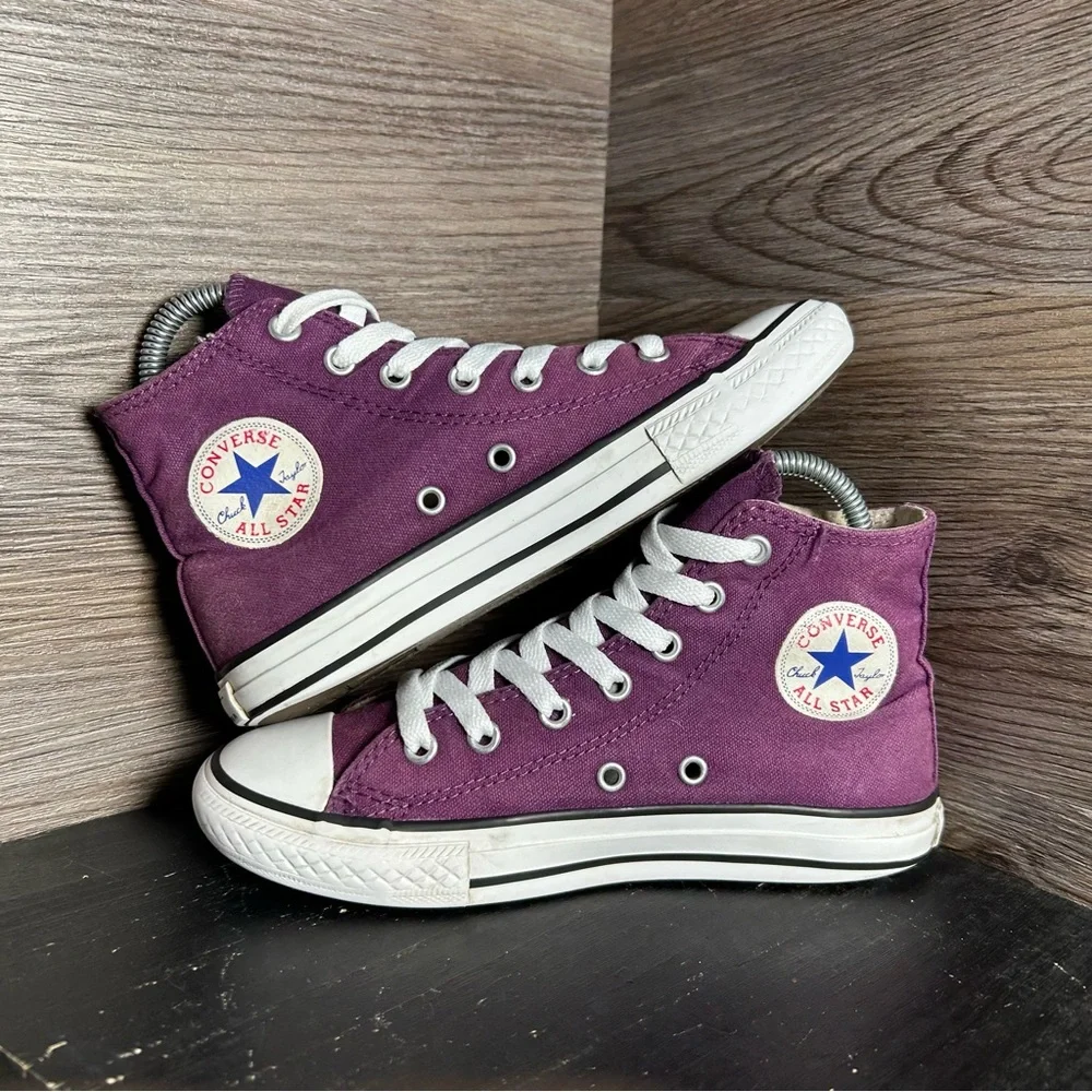 Converse ctas hi purple